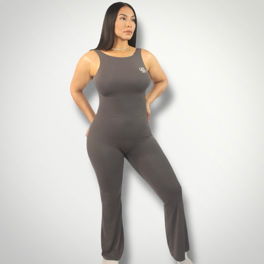 Sexy soft Jumpsuit Backless Body Scrunch butt